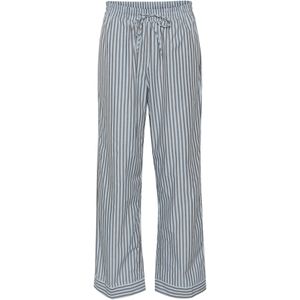SAINT TROPEZ Broek 'Filia'  blauw / donkerbruin