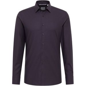 Eterna - Overhemd - Plum - Slim Fit - NON IRON (strijkvrij)