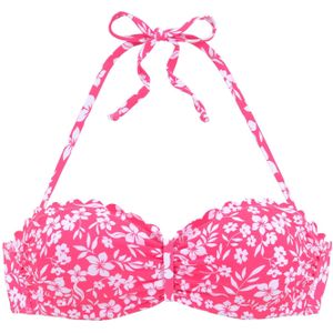 VIVANCE Bikinitop  pink / wit