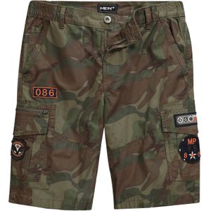 John F. Gee Broek  bruin / groen / kaki / olijfgroen