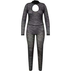 Ulla Popken Body  zwart / transparant