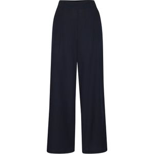 Linnenbroek - Navy - Casual - Riemlussen - Steekzakken