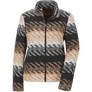Goldner Gebreid vest  camel / lichtgrijs / zwart