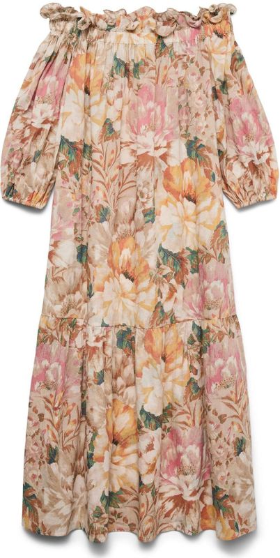 Vmsif - Lange Jurk - Off-shoulder - Enkel Lengte - Regular Fit