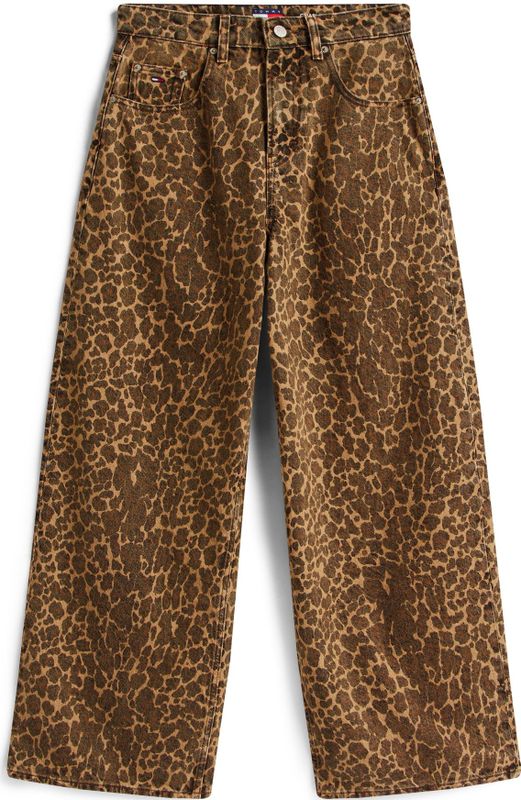 Tommy Jeans Jeans 'Charlie'  bruin / lichtbruin / zwart