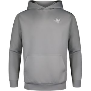 SikSilk Sweatshirt 'Essentials Poly'  grijs / wit