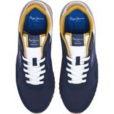 London Muse - Hardloopschoen - Leer - Contrasterend Hielstuk - Iconische Merkstreep