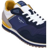 London Muse - Hardloopschoen - Leer - Contrasterend Hielstuk - Iconische Merkstreep