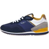 London Muse - Hardloopschoen - Leer - Contrasterend Hielstuk - Iconische Merkstreep