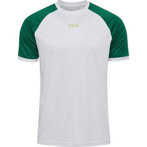 Hummel Functioneel shirt  neongroen / wit