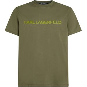 Karl Lagerfeld Shirt  olijfgroen / appel