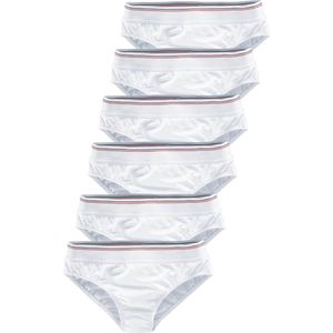 Bikinibroekje - Wit - Katoen - Aansluitend