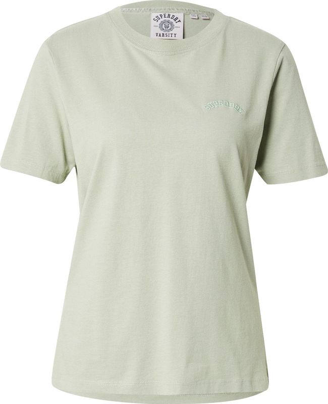 T-shirt met geborduurd logo voor dames Superdry Essential