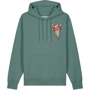 Watapparel Sweatshirt 'Skateboard'  nude / saffier / spar / kersrood