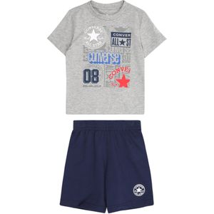 CONVERSE Set  navy / grijs / rood / wit