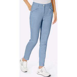 Stretchbroeken - Blauw - 72% Katoen, 25% Polyester, 3% Elastaan