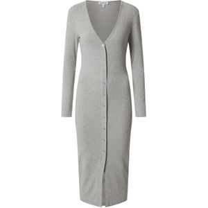 EDITED Jurk 'Lacie'  grijs gemêleerd