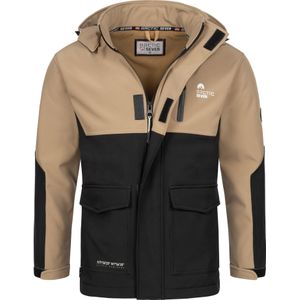 Arctic Seven Functionele jas  beige / zwart / wit