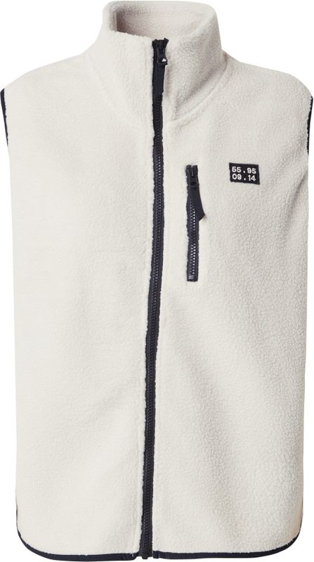 Onpmon - Teddy Gilet - Mouwloos - Hoge Hals - Ritssluiting