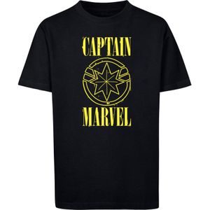 Shirt 'Captain Marvel - Grunge'