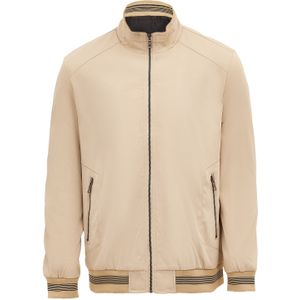 NOWLES Tussenjas  beige / zwart