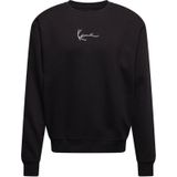 KARL KANI - Crew - Sweatshirt - Regular Fit - Katoenmix - Gestikt Logo
