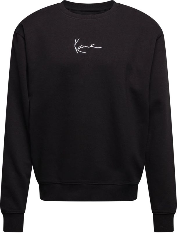 KARL KANI - Crew - Sweatshirt - Regular Fit - Katoenmix - Gestikt Logo