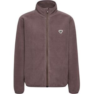 Hummel - hmlJR Fleece Zip Jacket BEE - Fleecejack - Bruin