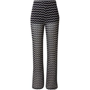 EDITED Broek 'Finn'  beige / marine