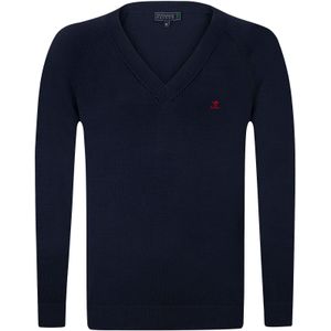 Sir Raymond Tailor Trui 'Svend'  donkerblauw