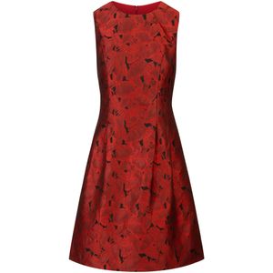 Kraimod Cocktailjurk  knalrood / zwart