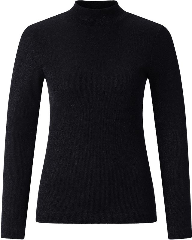 Rich & Royal - Shirt - Zwart - Lange Mouw - Normale Pasvorm