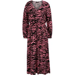 Wallis Jurk  pink / zwart