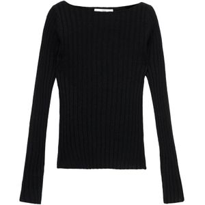 MANGO - FLURRY - Trui - Zwart - Aansluitende Pasvorm