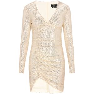 faina Cocktailjurk  goud