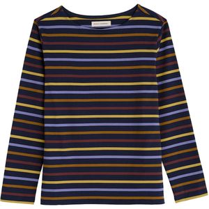 Seasalt Cornwall Shirt 'Sailor'  marine / lichtblauw / bruin / pasteelgeel