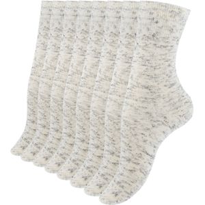 Cotton Prime Sokken  beige gemêleerd