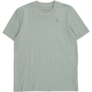 Abercrombie & Fitch - Shirt - Lichtgroen - Effen - Kwartmouw