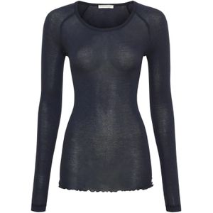 Seamless Basic Shirt 'Elvira'  nachtblauw