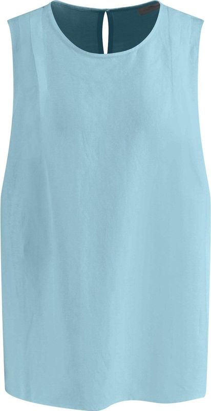 FYNCH-HATTON - Blouse - Lichtblauw - Blouseshirt - Mouwloos