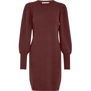 Peppercorn Gebreide jurk 'Anissa'  kastanjebruin