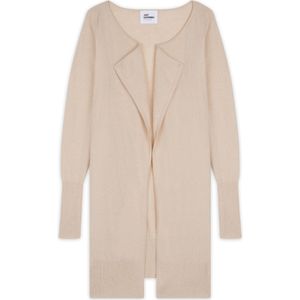 JUST CASHMERE Gebreid vest 'Brooke'  sand