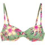 Look - Gedessineerd Beugelbikini - Salie/Pink - Handwas