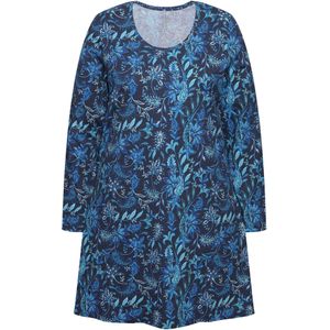 Ulla Popken Shirt  blauw / donkerblauw