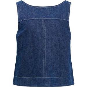 OBJECT Top 'OBJReese'  blauw denim