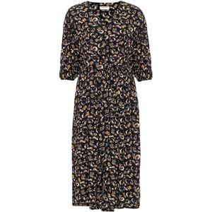 Anou Anou Jurk  navy / gemengde kleuren