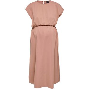 Only Maternity Jurk  lichtbruin