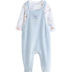 Next Set  lichtbeige / lichtblauw / wit