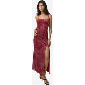 Hiccup Jurk  bourgogne / lichtrood