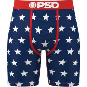 PSD Boxershorts 'STAR SPANGLE'  blauw / rood / wit
